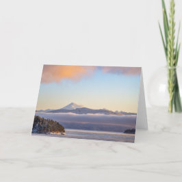 Tarjeta de agradecimiento a Mt Baker Snow