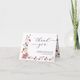 Tarjeta De Agradecimiento A New Chapter Bridal Shower Thank You Card