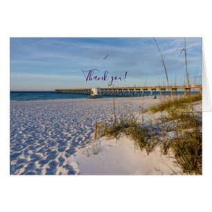 Tarjeta de agradecimiento a Pensacola Sand Dunes P