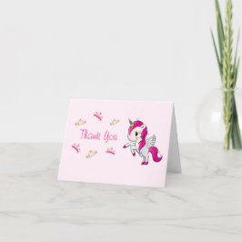 Tarjeta de agradecimiento a Princess bonito