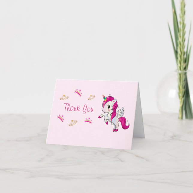 Tarjeta de agradecimiento a Princess bonito (Anverso)