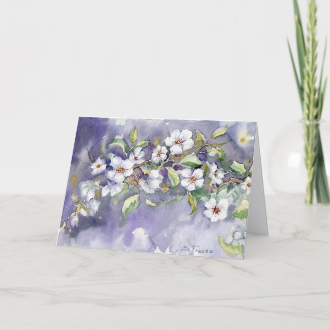Tarjeta De Agradecimiento "A Promise of Pears" Blank Notecard (Anverso)