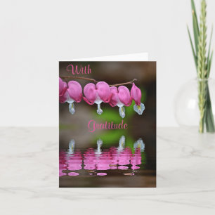 Tarjeta De Agradecimiento A Reflexiones Del Corazó