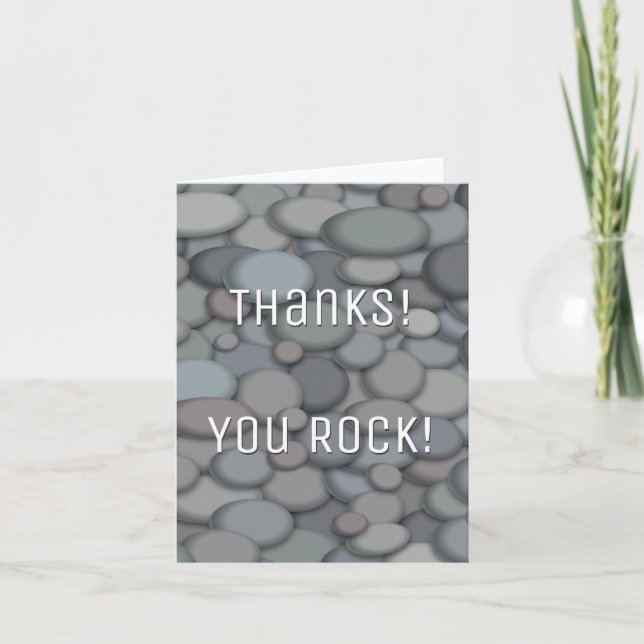 Tarjeta de agradecimiento a River Rock (Anverso)