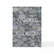 Tarjeta de agradecimiento a River Rock