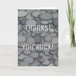 Tarjeta de agradecimiento a River Rock