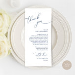 Tarjeta de agradecimiento a Romantic Boda Place<br><div class="desc">Le presentamos el toque final perfecto a su recepción de bodas - nuestras elegantes tarjetas de ajuste de Bodas de agradecimiento, con el título de la tarjeta "Celebremos"! Diseñadas para expresar su más sincero aprecio por la presencia de cada cliente en su día especial, estas tarjetas son la manera ideal...</div>