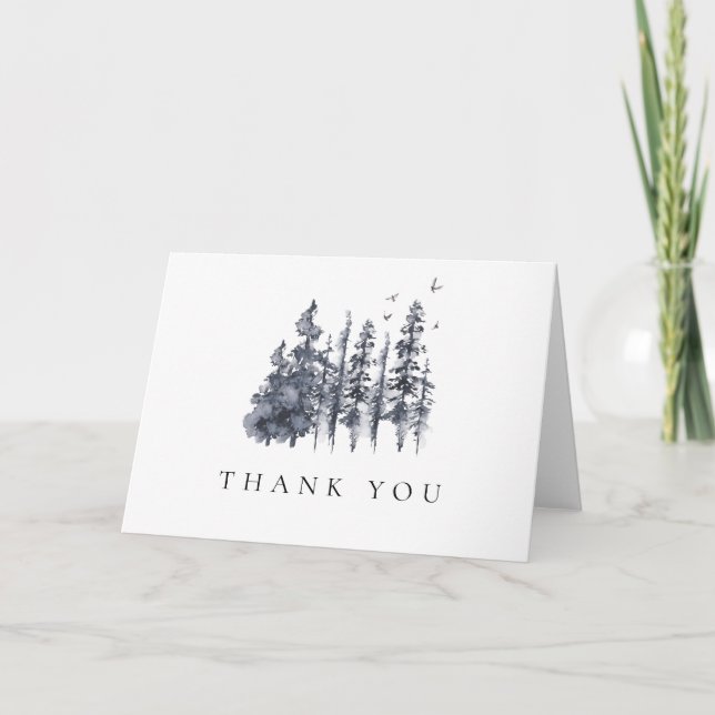 Tarjeta de agradecimiento a Rustic Nature Forest S (Anverso)