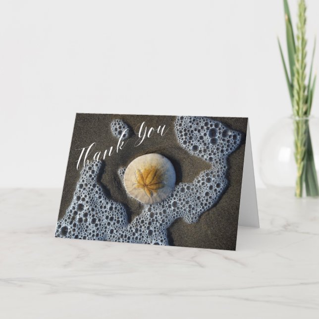 Tarjeta de agradecimiento a Sand Dollar and Surf P (Anverso)