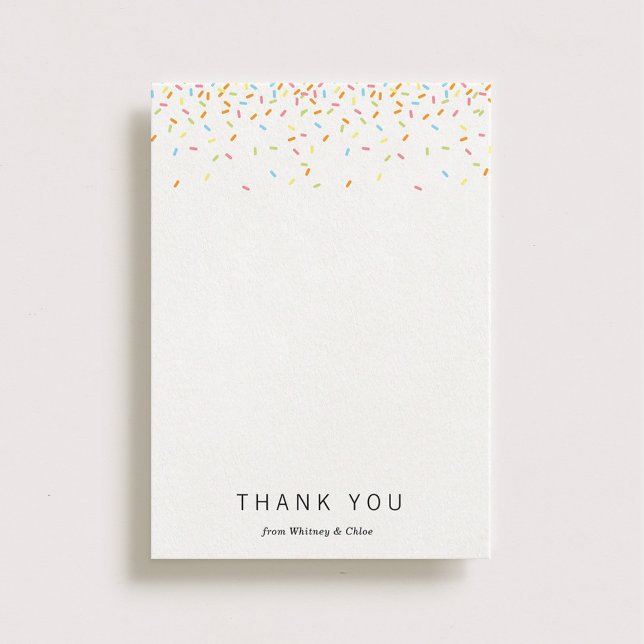 Tarjeta de agradecimiento a Sprinkles (Subido por el creador)
