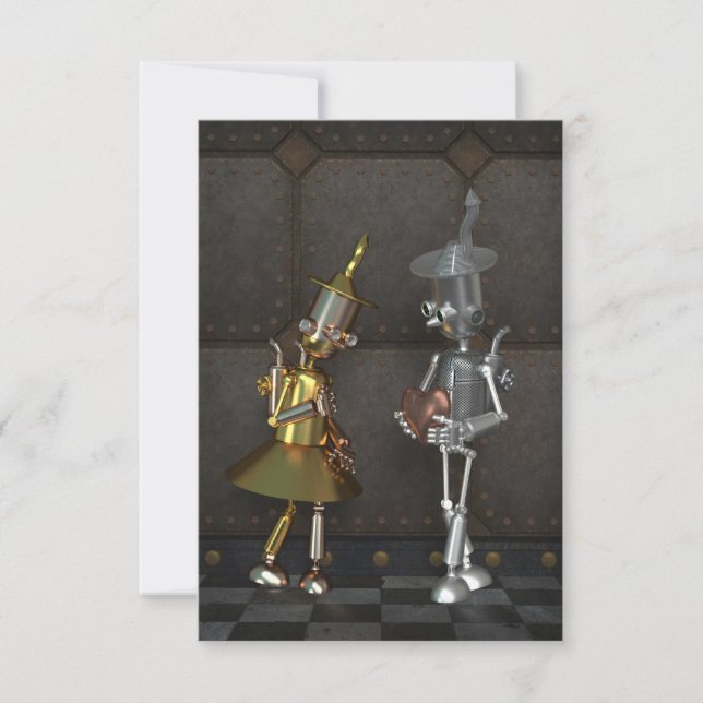 Tarjeta De Agradecimiento A tin Valentine (Anverso)