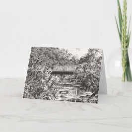 Tarjeta De Agradecimiento A través de la bulliciosa ciudad...