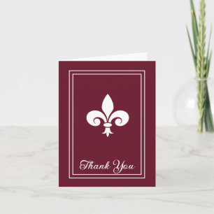 Tarjeta de agradecimiento a Wine Fleur de Lis