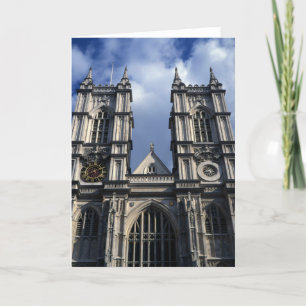 Tarjeta De Agradecimiento Abadía de Westminster