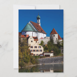 Tarjeta De Agradecimiento Abby junto al río Lech