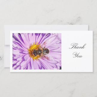 Tarjeta De Agradecimiento Abeja de miel en una fiesta de Michaelmas - Gracia