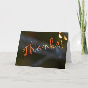 Tarjeta De Agradecimiento Abstract Ornament