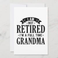 Abuela jubilada a tiempo completo