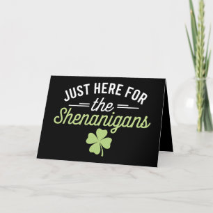 Tarjeta De Agradecimiento Acá para el Día de San Patricio