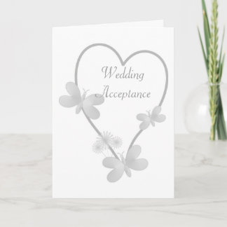 Tarjeta De Agradecimiento Aceptación Del Boda De Plata Y Mariposas Ca