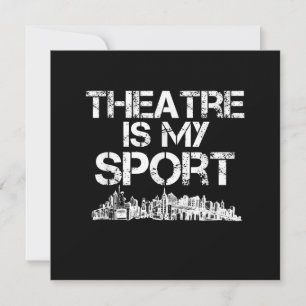 Tarjeta De Agradecimiento Actriz es mi regalo de actor musical deportivo