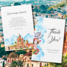 Acuarela Boda Rústica San Miguel de Allende