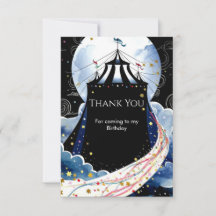 Acuarela Cumpleaños Circo Encantado