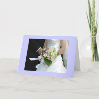 Tarjeta De Agradecimiento acuarela de bouquet