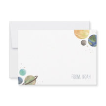 Acuarela de la Sistema Solar