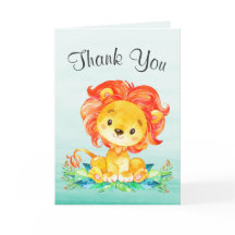 Acuarela León Gracias