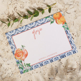 Tarjeta De Agradecimiento Acuarela que es más ducha de novia Spritz