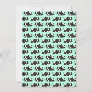 Tarjeta De Agradecimiento Adorable Boston Terrier ZZZ Regalos para Amantes d