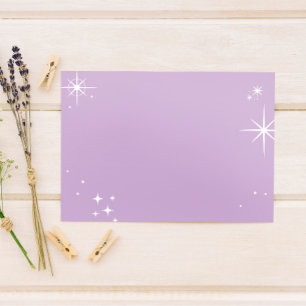 Tarjeta De Agradecimiento Afirmación/presupuesto de Starlight Celestial en b