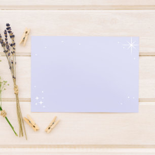 Tarjeta De Agradecimiento Afirmación/presupuesto de Starlight Celestial en b