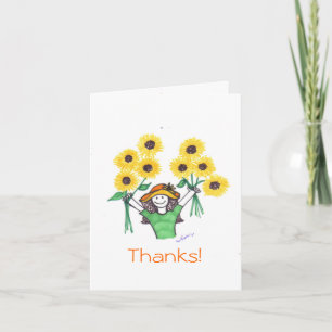 Tarjeta De Agradecimiento ¡Agradece un manojo!