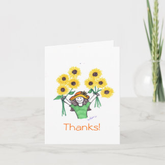 Tarjeta De Agradecimiento ¡Agradece un manojo!