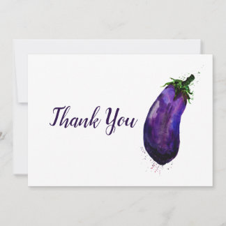 Tarjeta De Agradecimiento Agua de la planta de huevos
