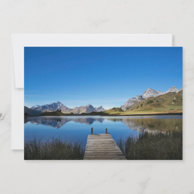 Tarjeta De Agradecimiento Agua | Lai da Vons Suiza (Anverso)