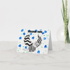 Tarjeta De Agradecimiento Águila Zentangle