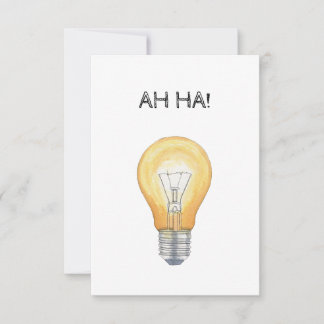 Tarjeta De Agradecimiento ¡Ah, Ja!