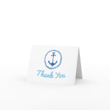 Ahoy es un niño Baby Shower Gracias