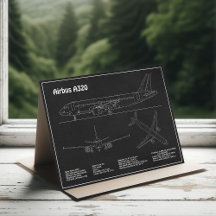 Airbus A320 - Planos de Dibujo de Aviones PD