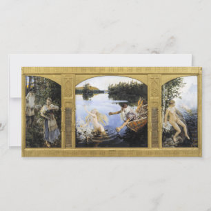 Tarjeta De Agradecimiento Akseli Gallen-Kallela - Aino Myth