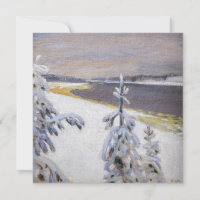 Akseli Gallen-Kallela - Paisaje Invernal #2