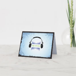 Tarjeta de agradecimiento al bar Bat Mitzvah