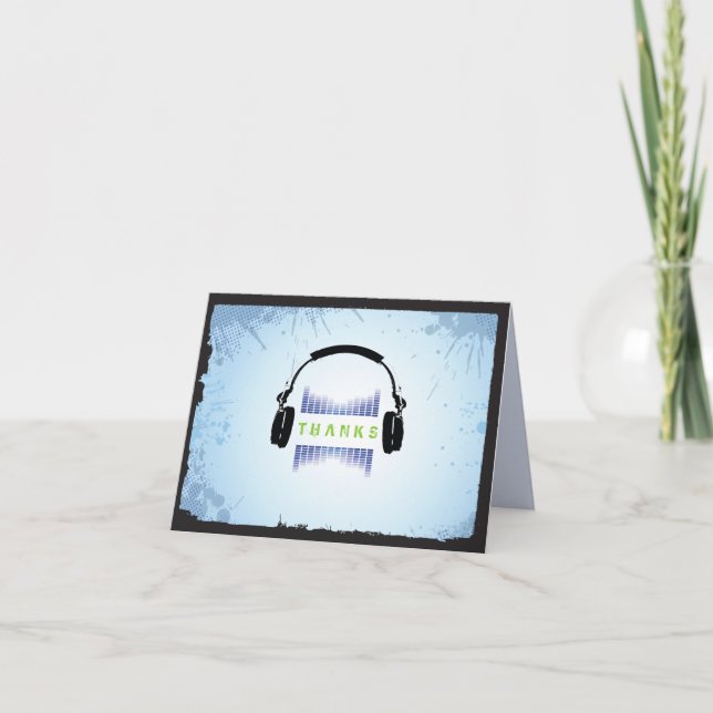 Tarjeta de agradecimiento al bar Bat Mitzvah (Anverso)