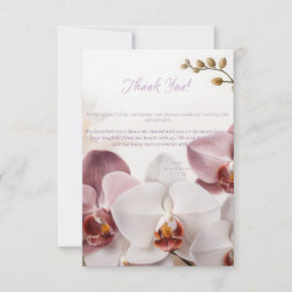 Tarjeta de agradecimiento al boda
