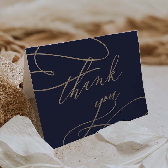 Tarjeta de agradecimiento al Boda de caligrafía de (Subido por el creador)