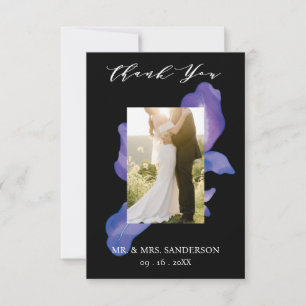 Tarjeta de agradecimiento al Boda de fotografía me