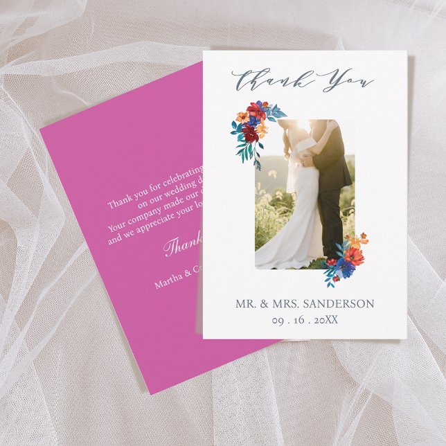 Tarjeta de agradecimiento al Boda de fotografía me (Subido por el creador)